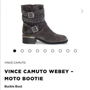 Vince Camuto Webey-Moto Bootie